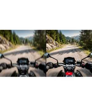Sena - Sena Prism. Bluetooth Action Camera. Motorcycle Pack