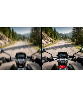 Sena - Sena Prism. Bluetooth Action Camera. Motorcycle Pack