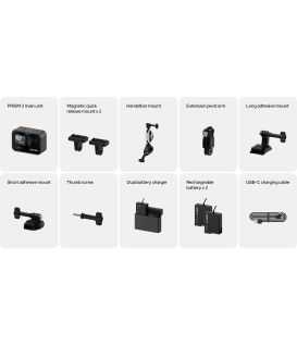Sena - Sena Prism. Bluetooth Action Camera. Motorcycle Pack