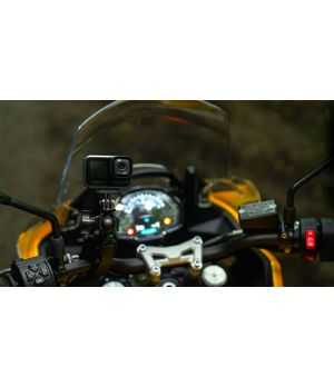 Sena - Sena Prism. Bluetooth Action Camera. Motorcycle Pack