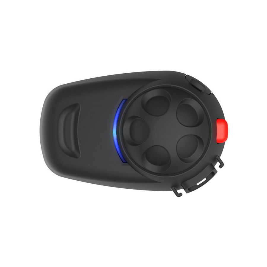 Sena - Intercom Smh5-Fm Bluetooth Headset & Intercom With Built-In Fm Tuner For Scooters And Motorcycles - Dual Pack