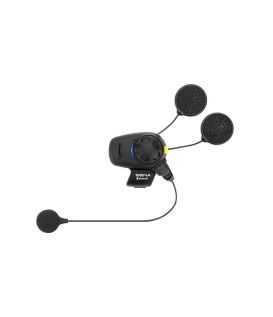 Sena - Intercom Smh5-Fm Bluetooth Headset & Intercom With Built-In Fm Tuner For Scooters And Motorcycles - Dual Pack