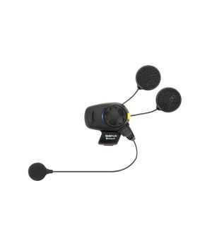 Sena - Intercom Smh5-Fm Bluetooth Headset & Intercom With Built-In Fm Tuner For Scooters And Motorcycles - Dual Pack
