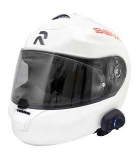 Sena - Intercom Smh5-Fm Bluetooth Headset & Intercom With Built-In Fm Tuner For Scooters And Motorcycles