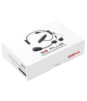 Sena - Intercom 3S Plus Motorcycle Bluetooth Communication System, Universal Microphone Kit
