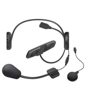 Sena - Intercom 3S Plus Motorcycle Bluetooth Communication System, Universal Microphone Kit
