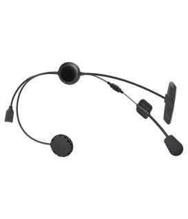 Sena - Intercom 3S Plus Motorcycle Bluetooth Communication System, Universal Microphone Kit