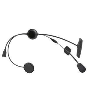 Sena - Intercom 3S Plus Motorcycle Bluetooth Communication System, Universal Microphone Kit