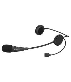 Sena - Intercom 3S Plus Motorcycle Bluetooth Communication System, Boom Microphone Kit