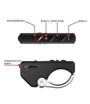 Sena - Intercom Rc4, 4-Button Remote For Bluetooth Communication System