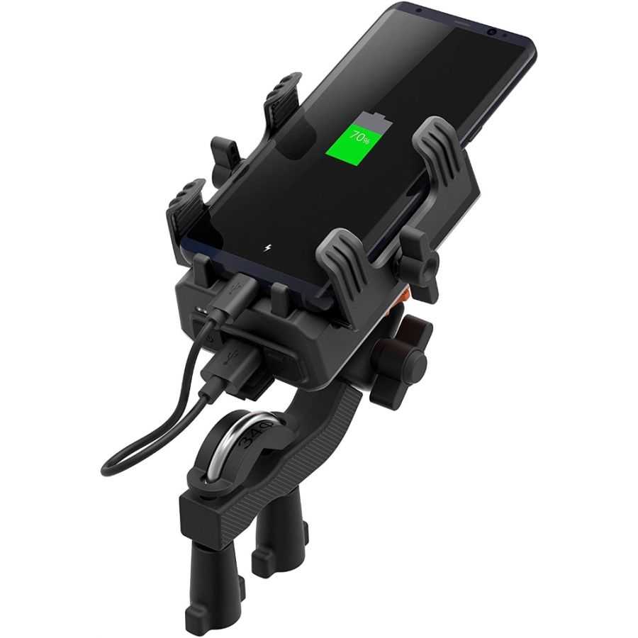Sena - Sena Powerpro Mount Handlebar Phone Mount With Charger