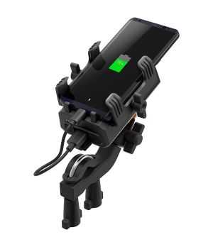 Sena - Sena Powerpro Mount Handlebar Phone Mount With Charger