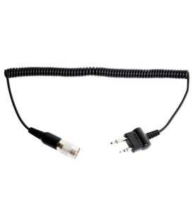 Sena - 2-Way Radio Cable With Straight Type For Midland And Icom Twin-Pin Connector