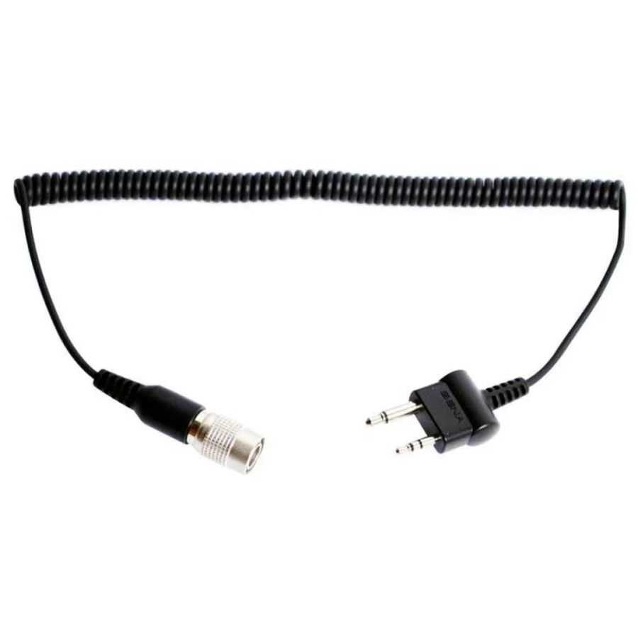 Sena - 2-Way Radio Cable With Straight Type For Midland And Icom Twin-Pin Connector Sena - 2-Way Radio Cable With Straight Type For Midland And Icom Twin-Pin Connector