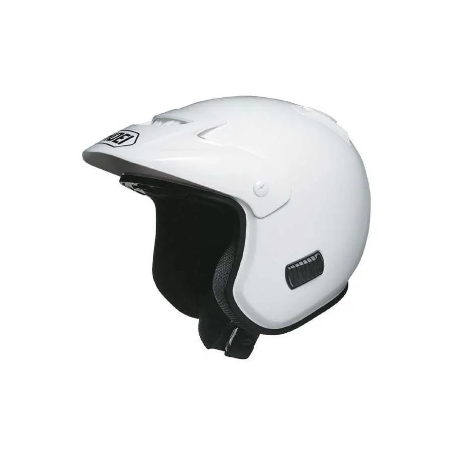 Casque Cross Homme SHOEI TR3 PLAIN WHITE
