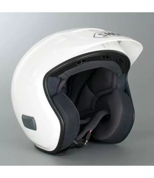 Casque Cross Homme SHOEI TR3 PLAIN WHITE