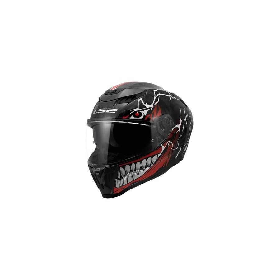 LS2 - Casque FF807 Dragon Carbone Forgé Incubus