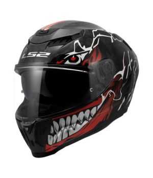 LS2 - Casque FF807 Dragon Carbone Forgé Incubus