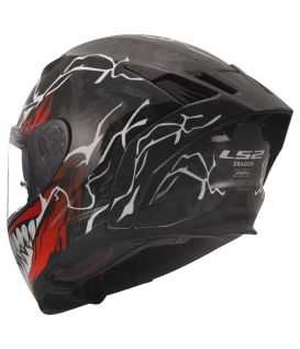 LS2 - Casque FF807 Dragon Carbone Forgé Incubus