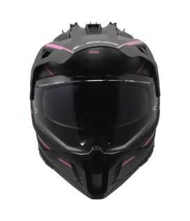 LS2 - Casque MX702 Pioneer II Atron Gris Rose