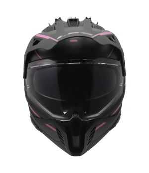 LS2 - Casque MX702 Pioneer II Atron Gris Rose