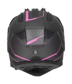 LS2 - Casque MX702 Pioneer II Atron Gris Rose