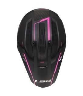 LS2 - Casque MX702 Pioneer II Atron Gris Rose