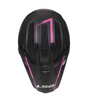LS2 - Casque MX702 Pioneer II Atron Gris Rose