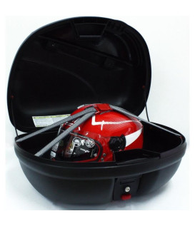 PAIRE DE VALISES LATERALES MONOKEY KEYLESS NOIRES SANS TRAPPE - GIVI