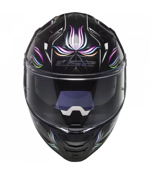 CASQUE INTÉGRAL FF811 VECTOR II TROPICAL BLACK WHITE - LS2