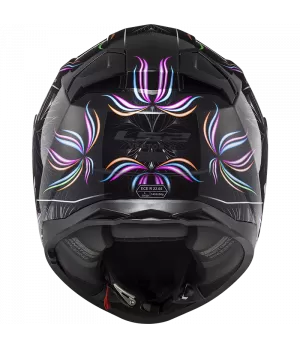 CASQUE INTÉGRAL FF811 VECTOR II TROPICAL BLACK WHITE - LS2