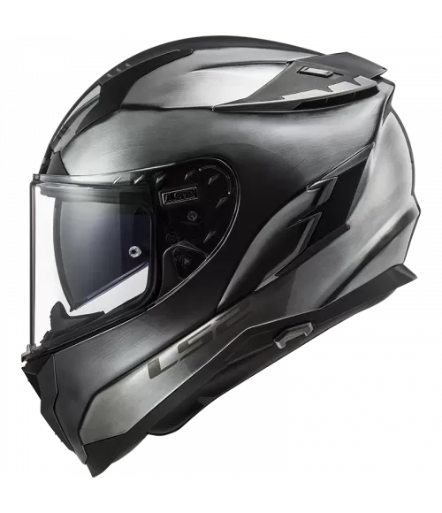 CASQUE INTÉGRAL FF327 CHALLENGER JEANS TITANIUM - LS2