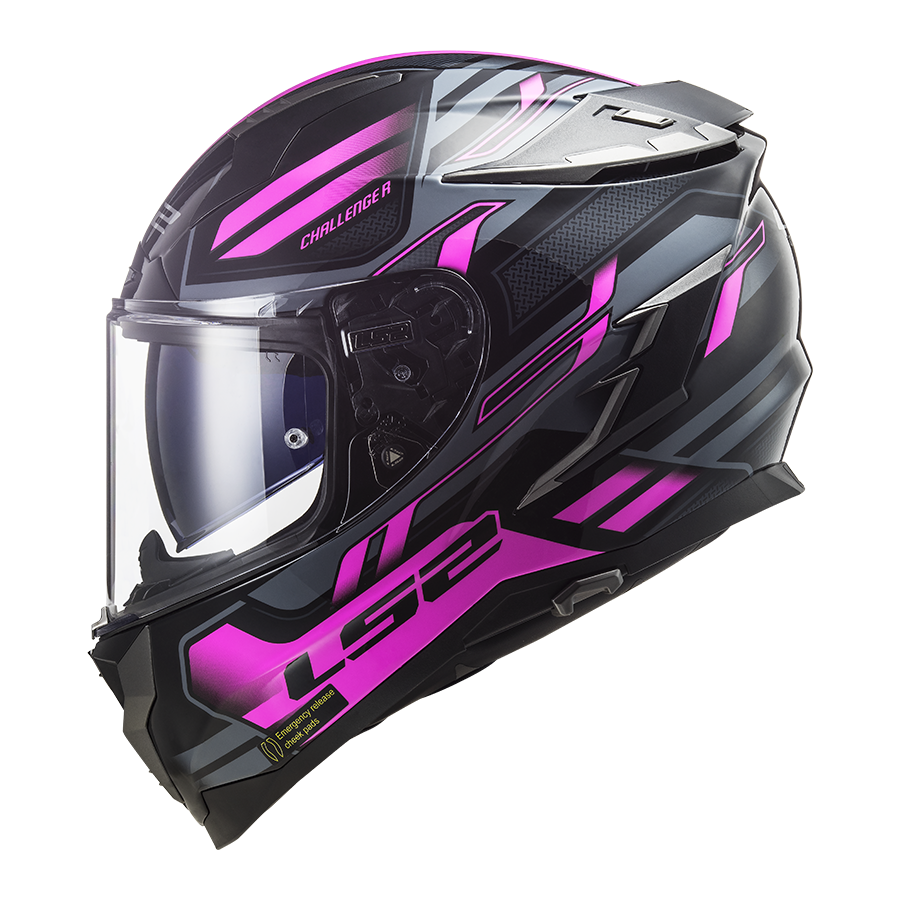 CASQUE INTÉGRAL FF327 CHALLENGER SPIN - LS2