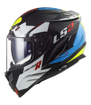 CASQUE INTÉGRAL FF327 CHALLENGER CT2 SPORTY WHITE - LS2