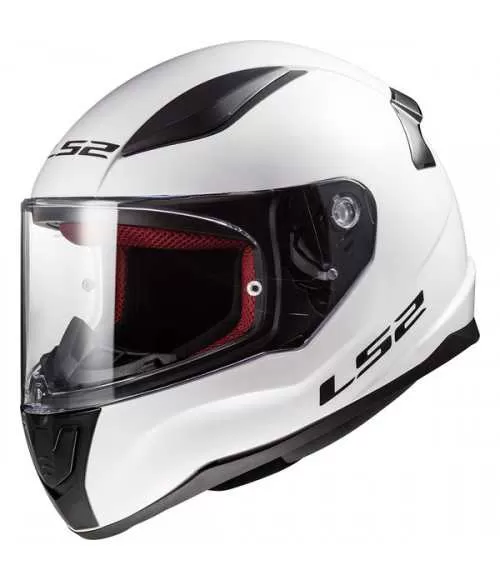 CASQUE INTÉGRAL ENFANT FF353 RAPID MINI SINGLE MONO GLOSS WHITE - LS2