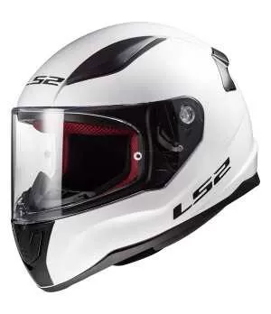CASQUE INTÉGRAL ENFANT FF353 RAPID MINI SINGLE MONO GLOSS WHITE - LS2