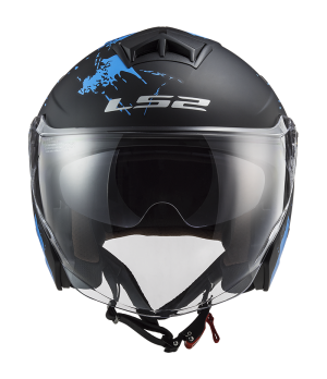CASQUE JET OF573 TWISTER II XOVER - LS2