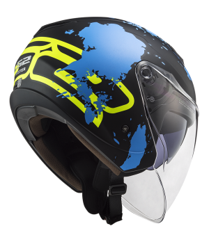 CASQUE JET OF573 TWISTER II XOVER - LS2