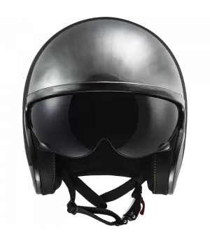 CASQUE JET OF599 SPITFIRE JEANS TITANIUM - LS2