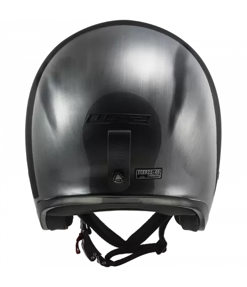 CASQUE JET OF599 SPITFIRE JEANS TITANIUM - LS2