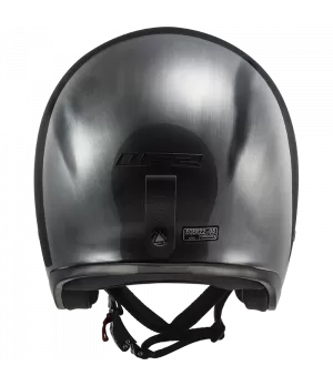 CASQUE JET OF599 SPITFIRE JEANS TITANIUM - LS2