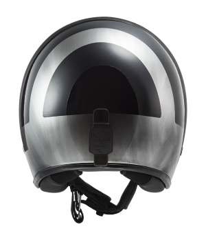 CASQUE JET OF601 BOB LINES BLACK JEANS - LS2