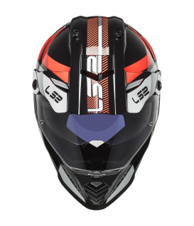 CASQUE CROSS MX436 PIONEER EVO ADVENTURER - LS2