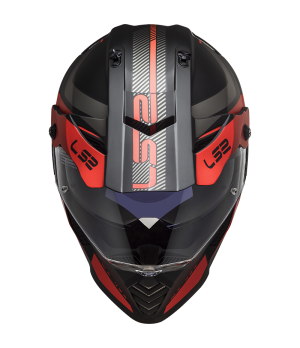 CASQUE CROSS MX436 PIONEER EVO ADVENTURER - LS2