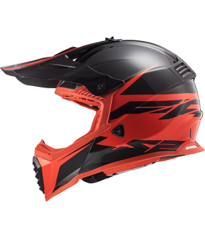 CASQUE CROSS MX437 FAST EVO ROAR - LS2