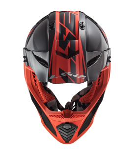 CASQUE CROSS MX437 FAST EVO ROAR - LS2