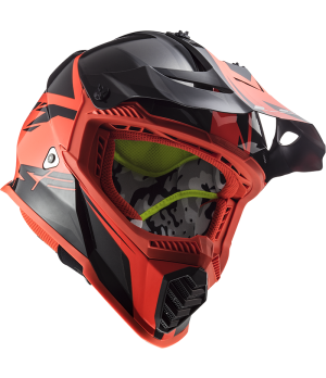 CASQUE CROSS MX437 FAST EVO ROAR - LS2