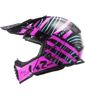 CASQUE CROSS MX437 FAST EVO VERVE - LS2