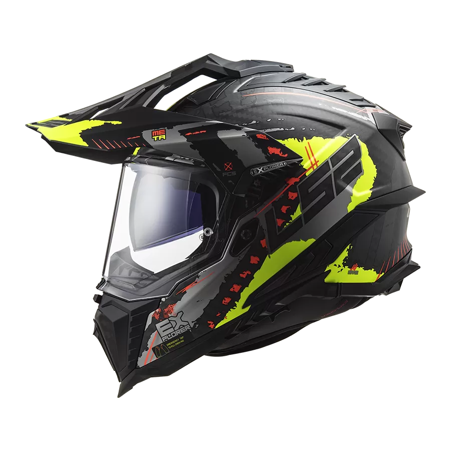 CASQUE CROSS MX701 C EXPLORER EXTEND - LS2