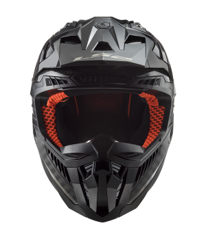 CASQUE CROSS MX703 C X-FORCE GLOSS CARBON - LS2